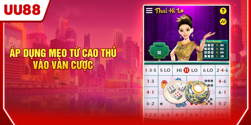 Áp dụng mẹo từ cao thủ vào ván cược